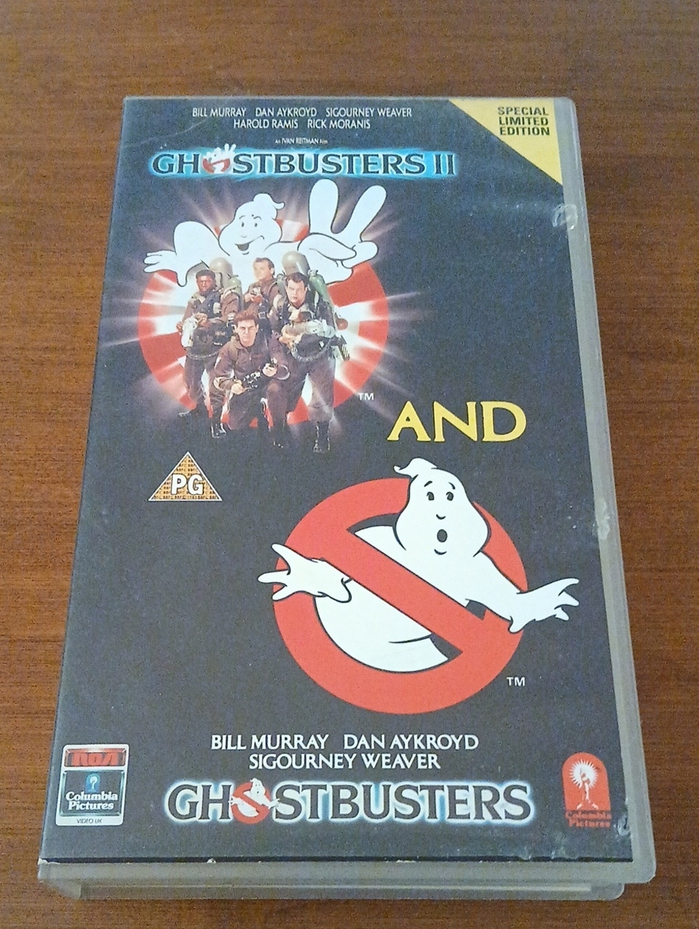 RCA Ghostbusters I & II Special Limited Edition VHS Special Limited Edition 1989